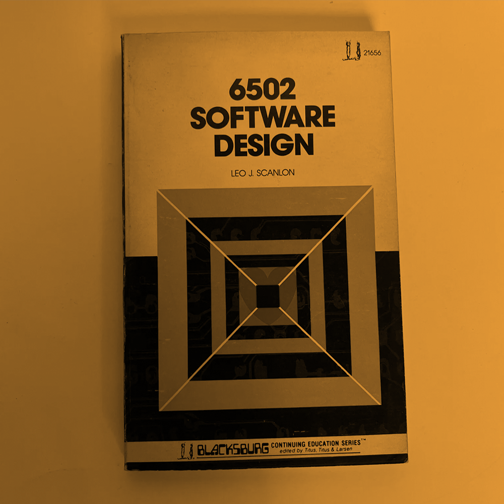 Scanlon’s “6502 SOFTWARE DESIGN” Added to Book Collection